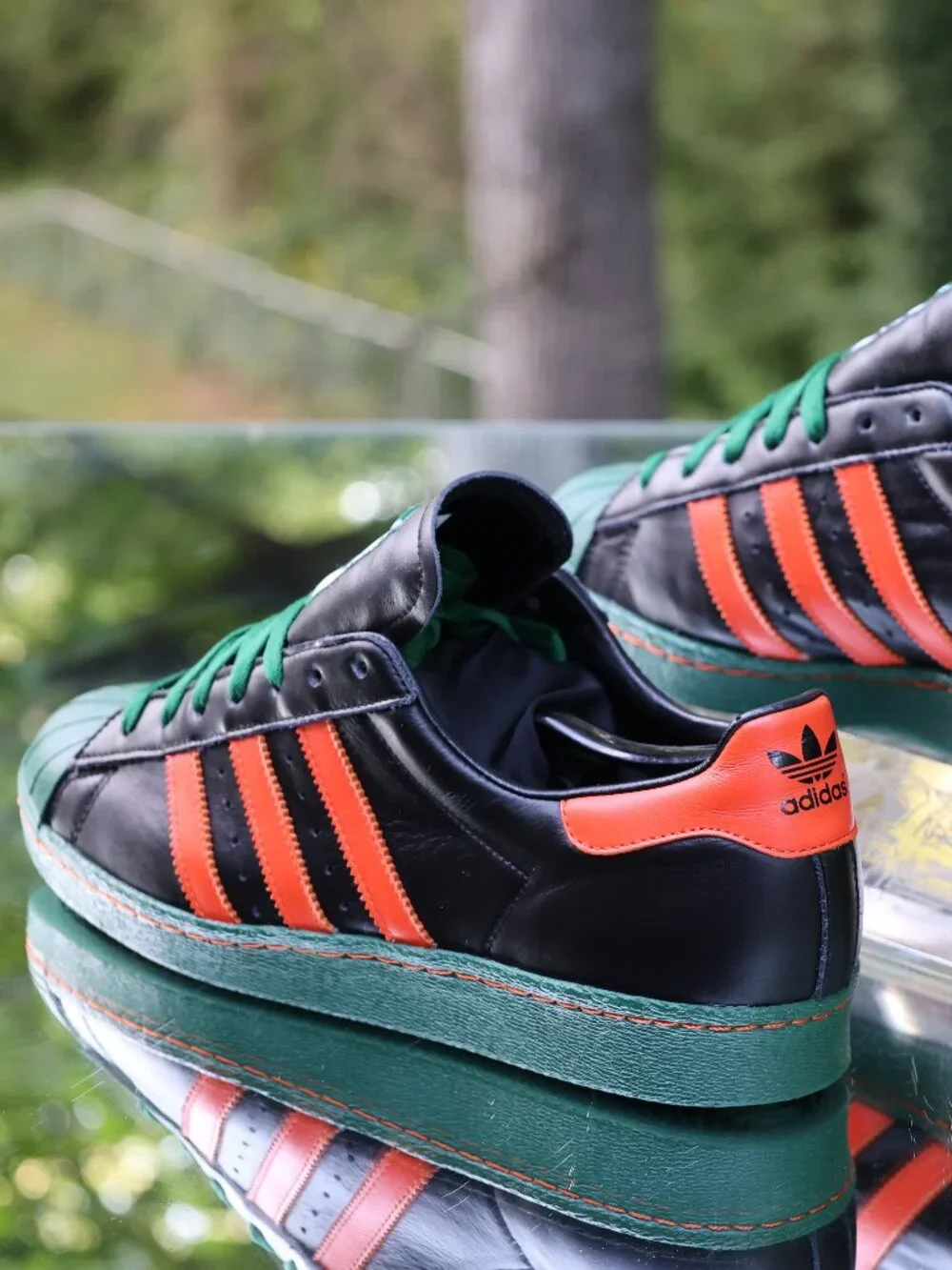 Adidas miadidas Superstar Miami Hurricanes 2015 B91258 Men's 10.5